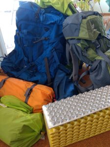 Backpacking equipment