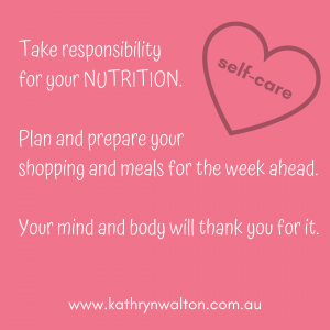 self-care and nutrition